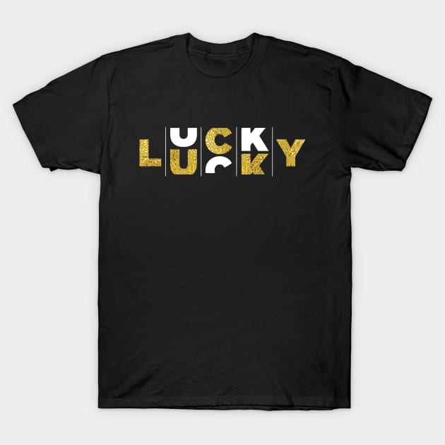 Lucky T-Shirt by TEEWEB